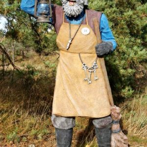 Скульптура Дворник 175х60х60 см