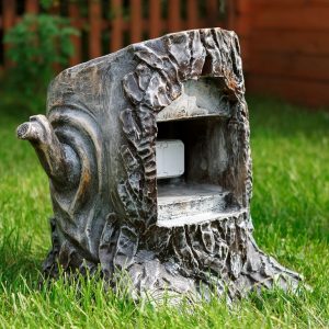 Декоративный Пень с розеткой, 51х56х52 см.