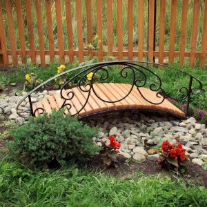 Садовый мостик 60х100х70 см