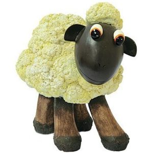 Садовая фигура Капустная овечка, 26х36 см.