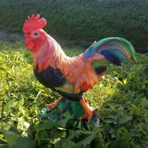 Садовая фигура Петух, 45 см.