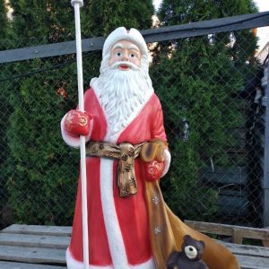 Фигура на новый год Дед Мороз, 94х42 см.