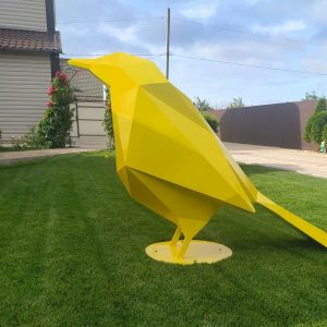 Полигональная фигура Птица 50х100х150 см