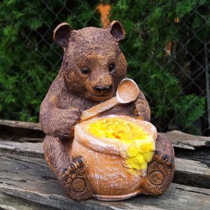 Садовая фигура Медвежонок "Жадина", 45 см.