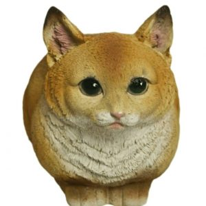 Садовая фигура Кошка кроха 13х11 см