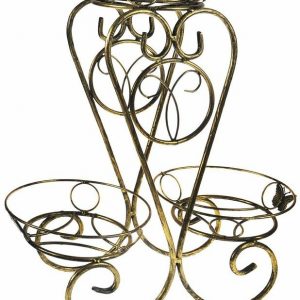 Подставка для цветов кованая арт. 21038, 25х60х56 см.