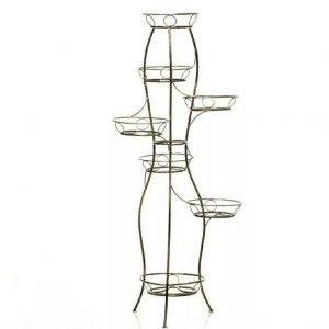 Кованая Стойка для 7-ми цветов арт. 21090, 55х171х56 см.
