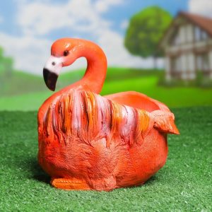 Зоокашпо Фламинго большой 27х25 см