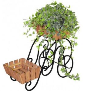 Кованая подставка для цветов Кантри арт. 21128, 34х42х63 см.