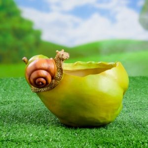 Кашпо Груша с улиткой