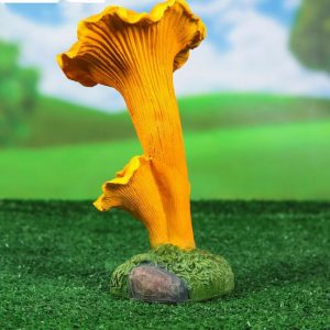 Садовая фигура Гриб две лисички, 27х16 см.