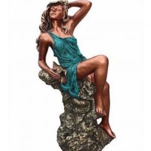 Cкульптура Девушка с ракушкой 101х49х41 см