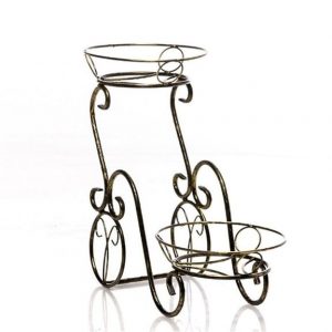 Подставка для цветов кованая арт. 21065, 25х46х43 см.