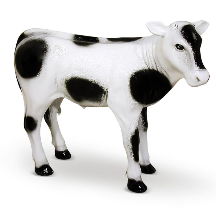 Садовая фигура телёнок 66х90 см