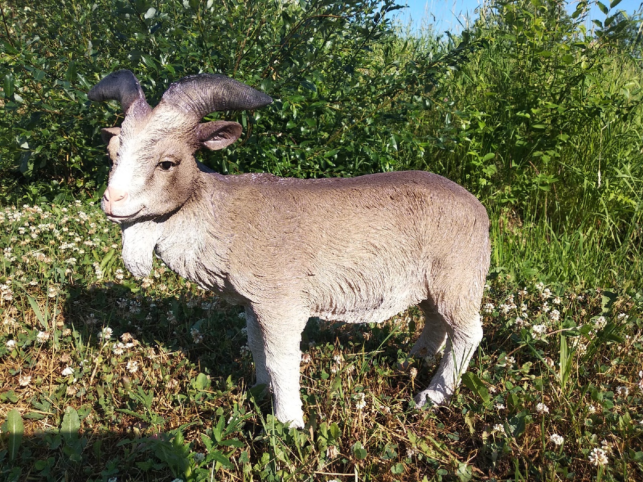 Садовая фигура Козёл рогатый, 48 см. — изображение 2