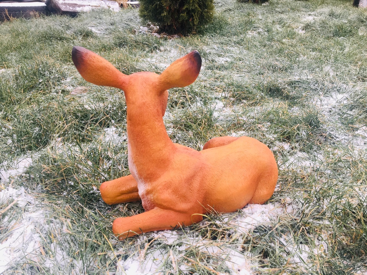 Садовая фигура Косуля маленькая, 37х39 см. — изображение 3