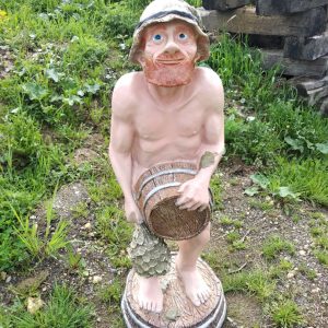 Садовая фигура Банщик 110х45 см