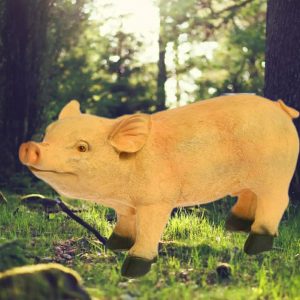 Садовая фигура Поросенок, 31х40 см.