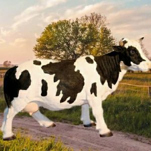 Садовая фигура Корова средняя, 52х55 см.